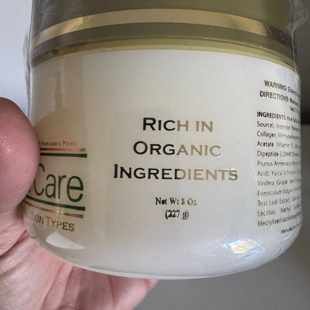 NEW Infinite Aloe Skin Care Face Body Cream 8oz All Skin Types Organic Sealed - Picture 5 of 8